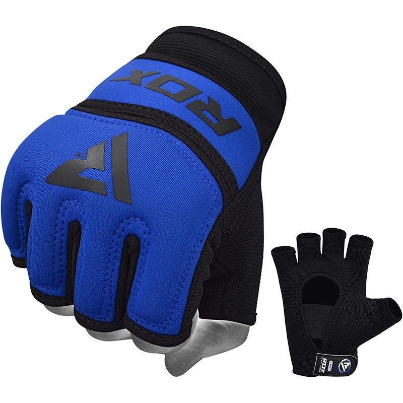RDX Grappling Handschuh Gel X6 blau S-XL